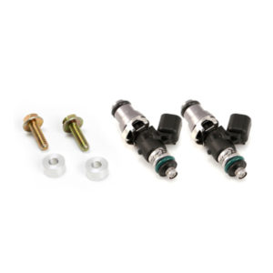 ID1700-XDS Fuel Injectors Polaris RZR 14mm Grey Adapter Top (Set of 2)