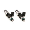 ID1050cc Injectors 48mm Length 14mm (Grey) Adaptor Top 14mm Lower O-Ring (Set 2)