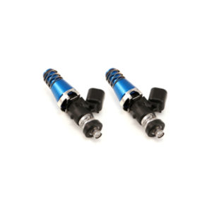 1700cc Injectors - 60mm Length - 11mm Blue Top - Denso Lower Cushion (Set of 2)