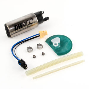 415LPH DW400 In-Tank Fuel Pump w/ 9-1046 Install Kit 11-14 Ford Mustang V6/GT
