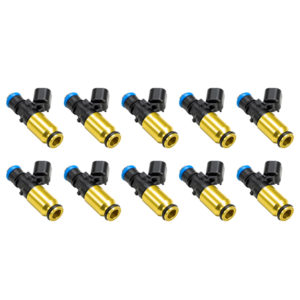 ID1050X Injectors 14mm (Gold) Bottom Adaptors (Set of 10)