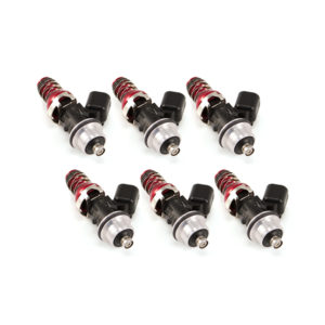 1340cc Injectors - 48mm Length - 11mm Gold Top - S2000 Lower Config (Set of 6)