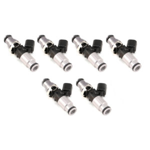 ID1300X Injectors Audi/VW VR6 (12 valve) 14mm Grey Top / Silver Bottom - Set of 6